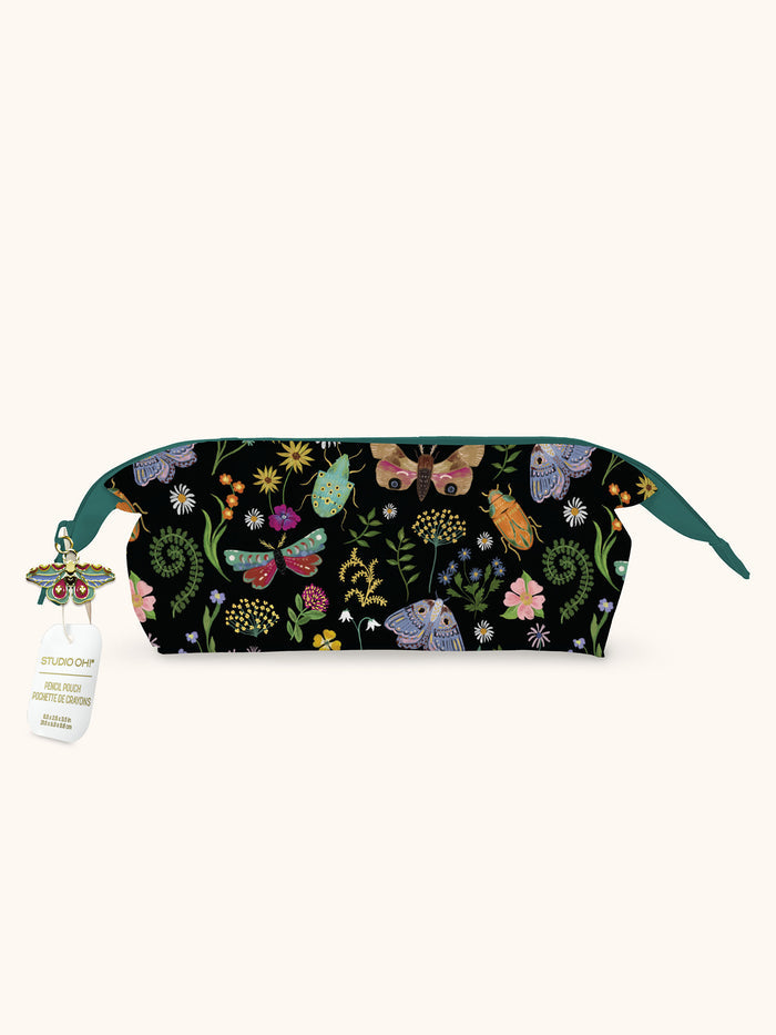 Midnight Garden Charmed Pencil Pouch