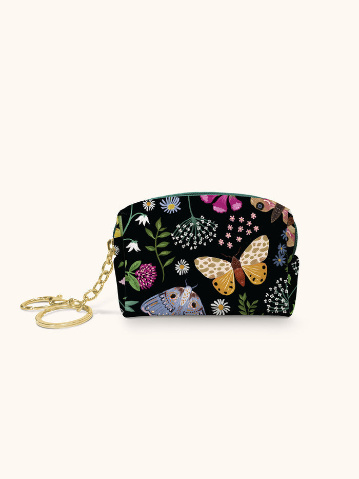 Midnight Garden Key Chain Pouch