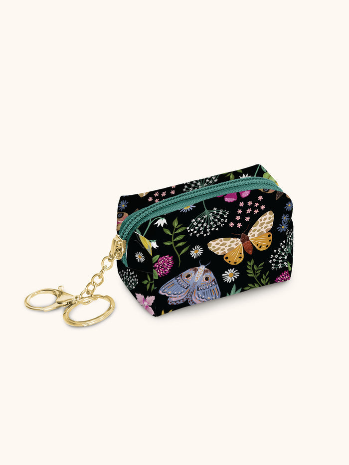 Midnight Garden Key Chain Pouch
