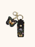 Midnight Garden Lip Balm Holder Key Chain