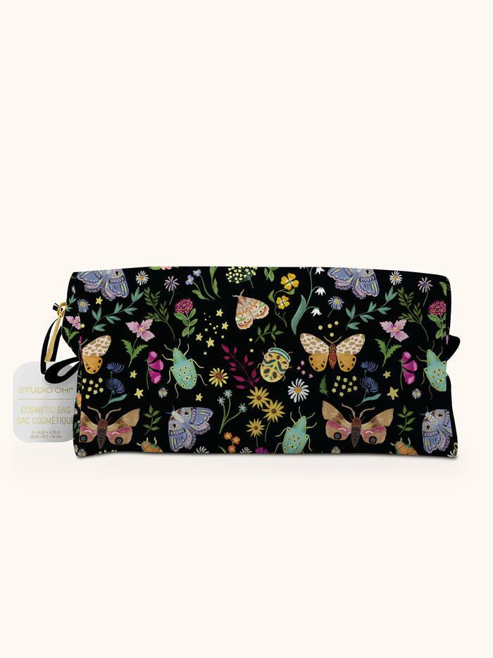 Midnight Garden Loaf Cosmetic Bag