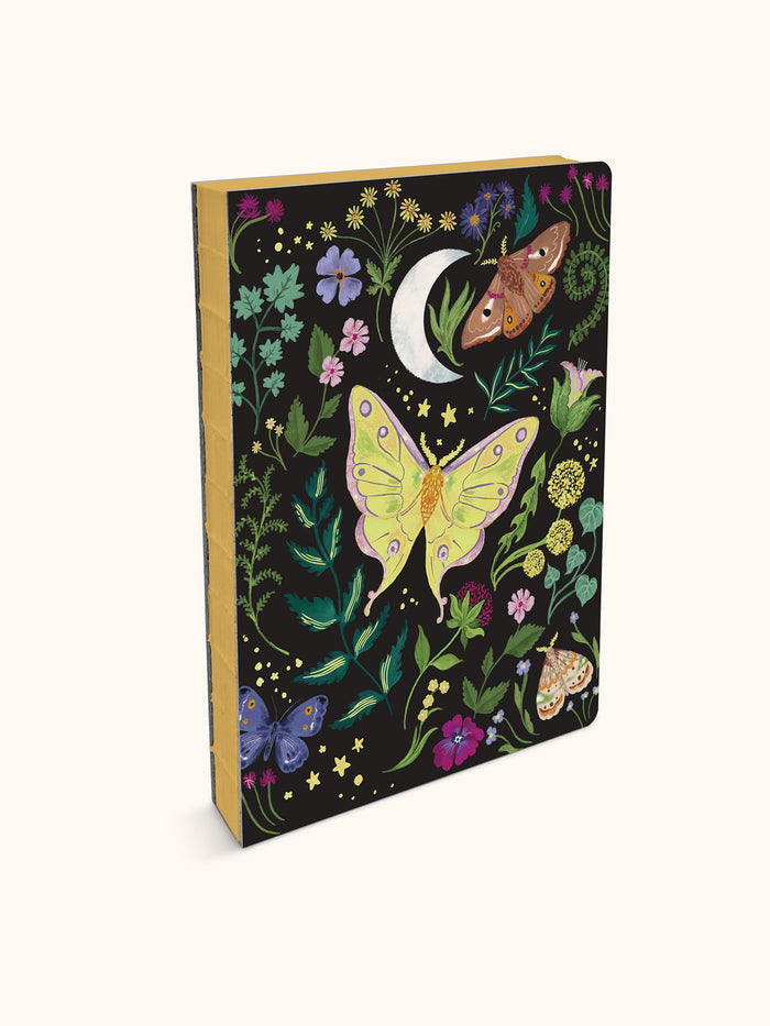 Midnight Garden Medium Coptic-Bound Journal