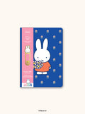 Miffy Dreamy Petals Hardcover Notebook with Enamel Bookmark