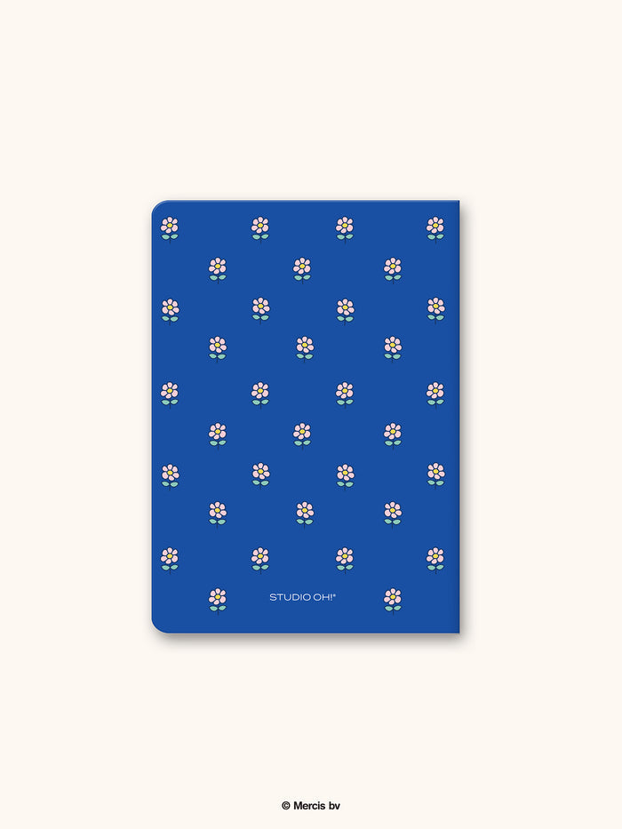 Miffy Dreamy Petals Hardcover Notebook with Enamel Bookmark