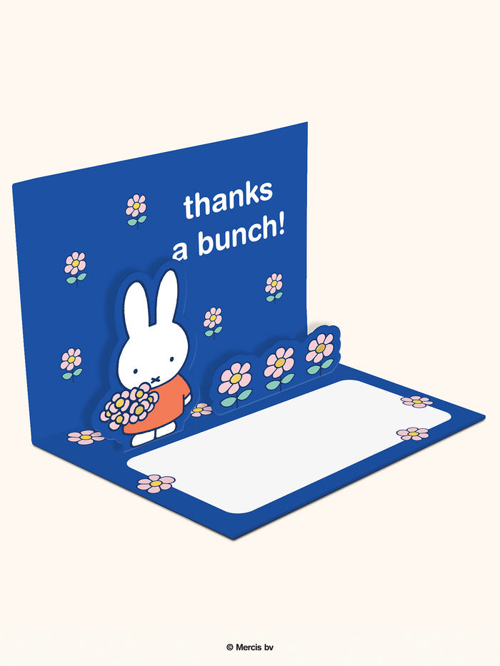 Miffy Dreamy Petals Mini Pop-Up Note Cards