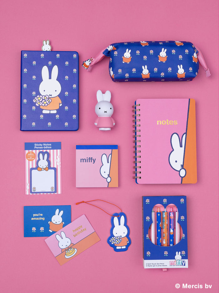 Miffy Dreamy Petals Soft-Touch Gel Pen Set