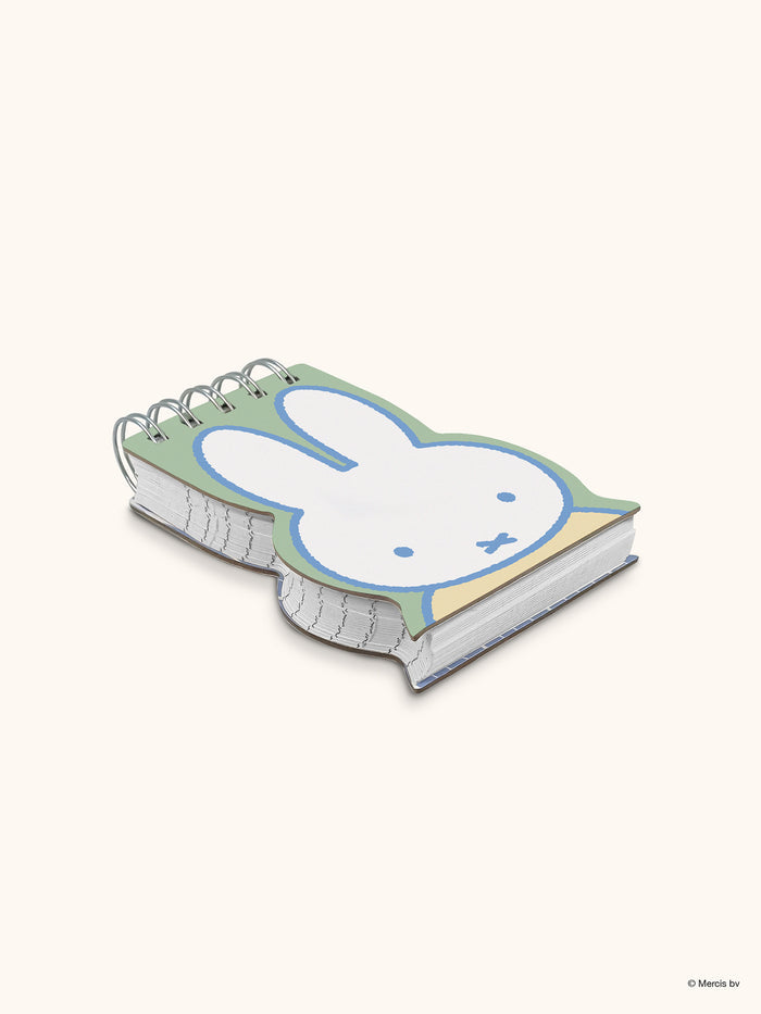 Miffy Green Die-Cut Mini Notepad