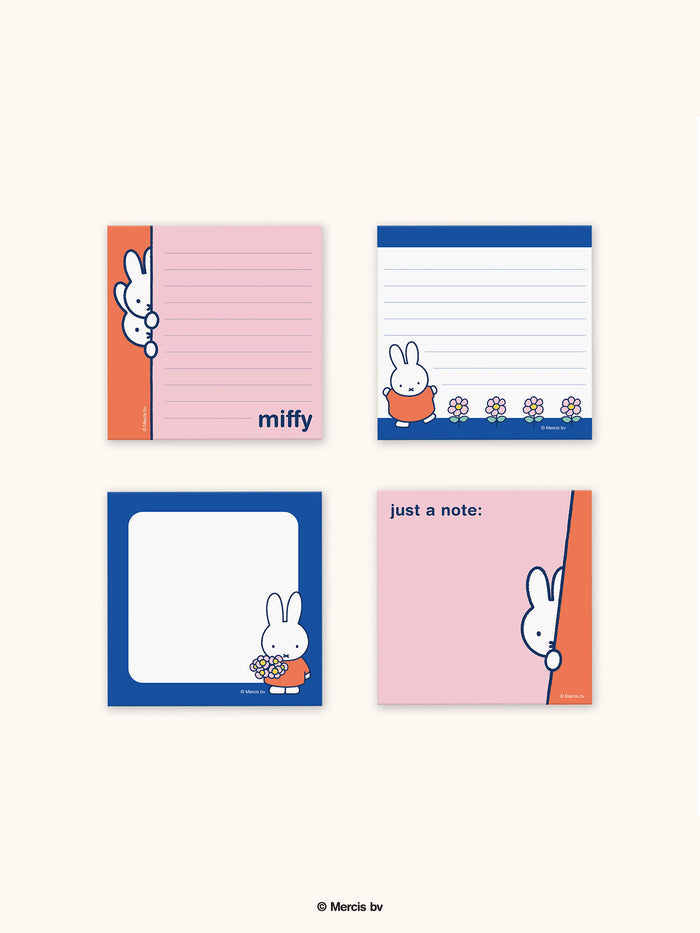 Miffy Taking a Peek Mini Notepad
