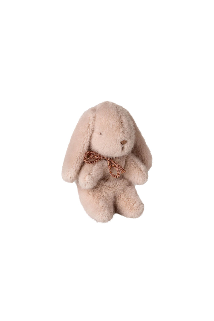 Mini Bunny Plush (Light Powder, Sparkly Ribbon)