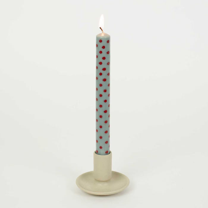 Mini Dot Candles (Light Blue & Red)
