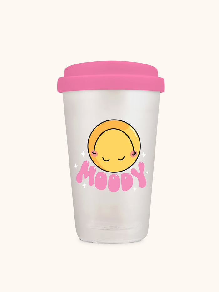 Moody Glass Coffee Tumbler