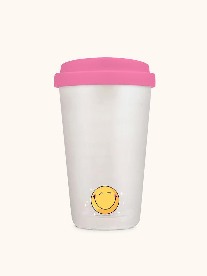 Moody Glass Coffee Tumbler