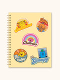 Mr. Men Little Miss So Many Feelings Extra-Large Spiral Notebook