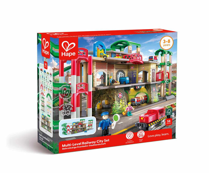 Multi-Level Railway City Set