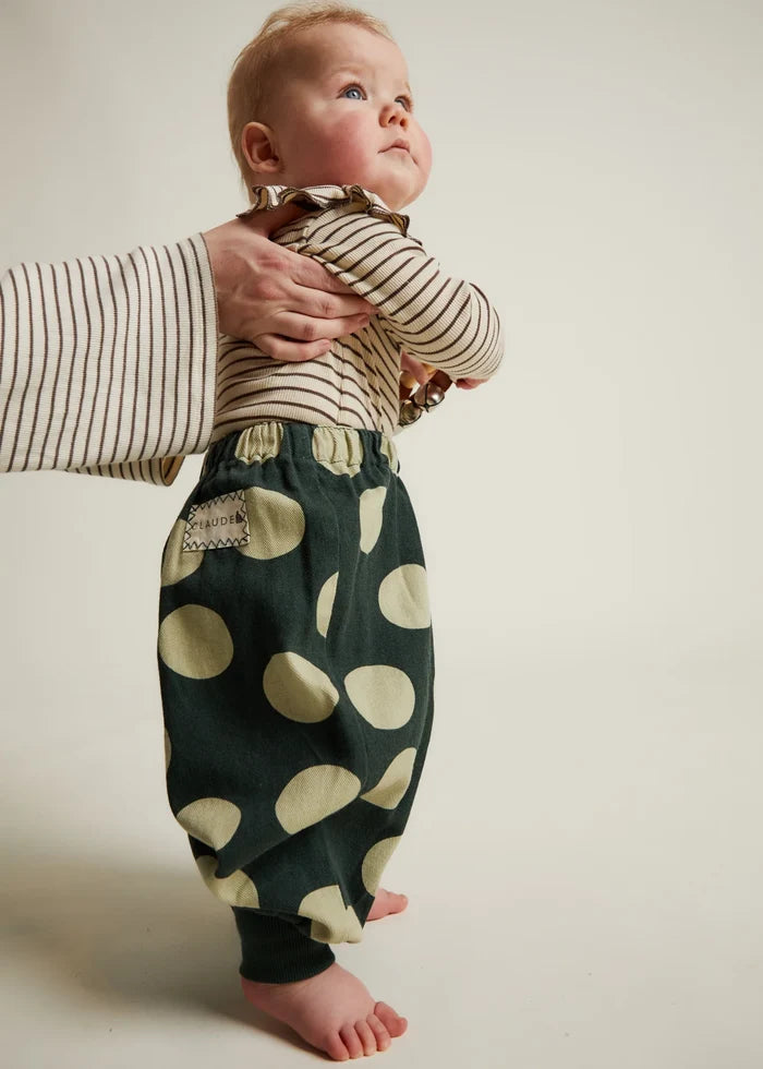 Murphy Balloon Trouser (Kale Polka)