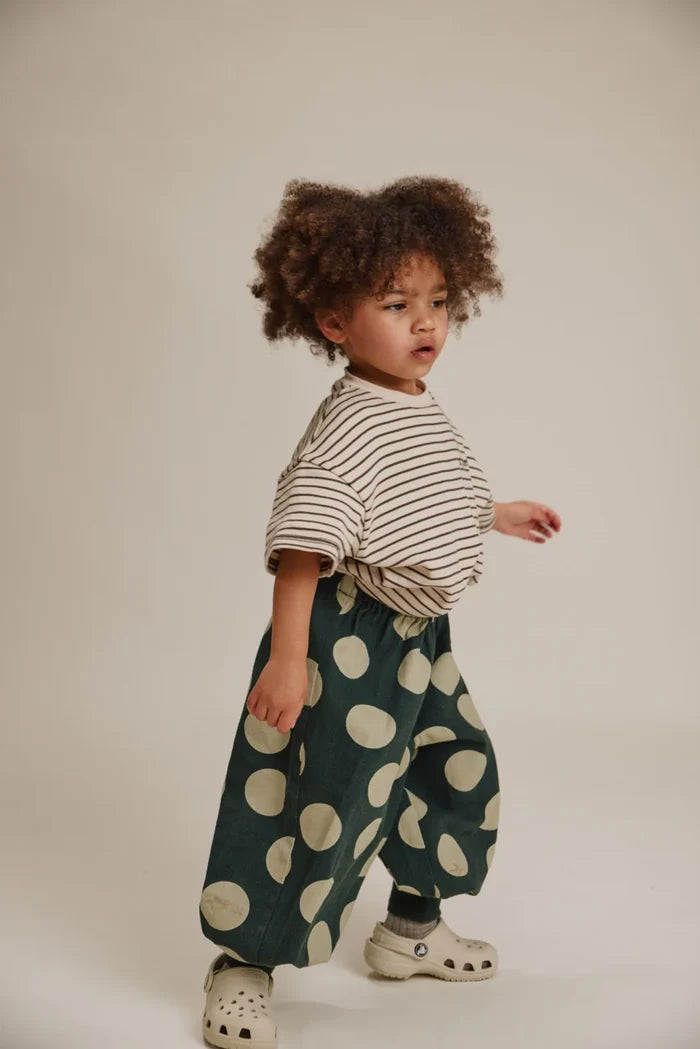 Murphy Balloon Trouser (Kale Polka)