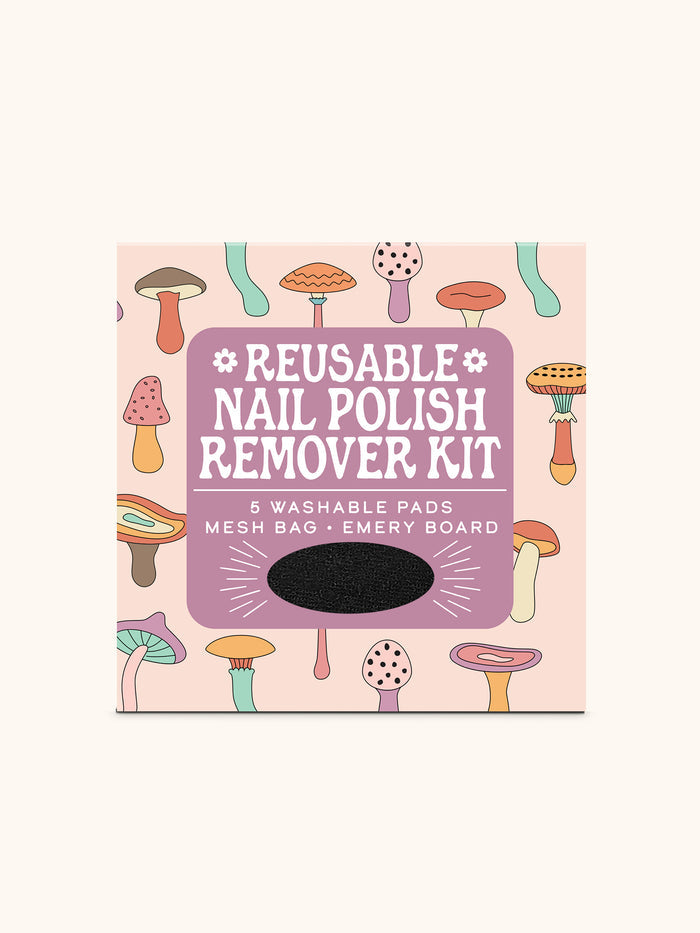 Mushroom Melody Nail Polish Remover Kit