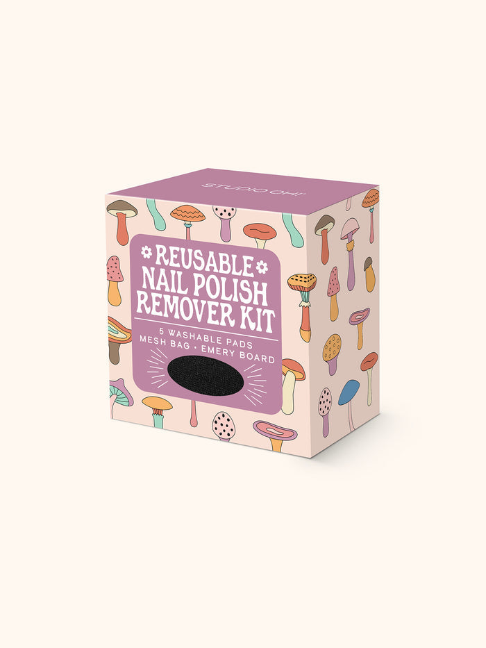 Mushroom Melody Nail Polish Remover Kit