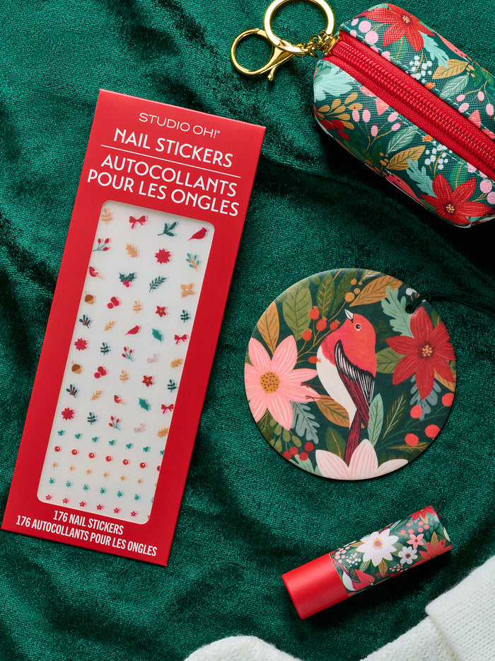 Nature's Celebration Christmas Lip Balm & Hand Lotion Set