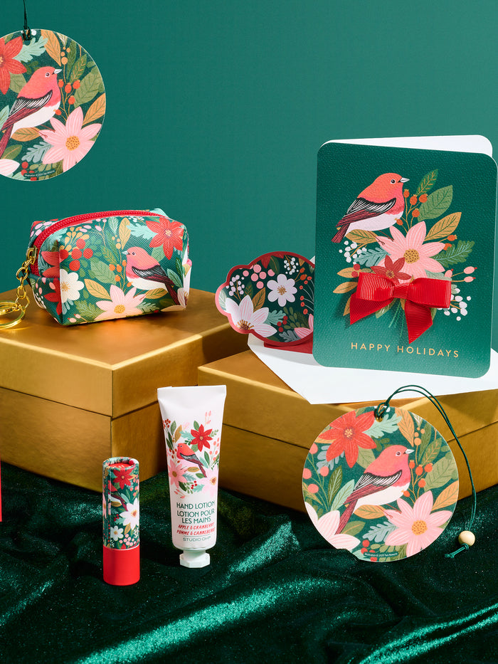 Nature's Celebration Christmas Lip Balm & Hand Lotion Set