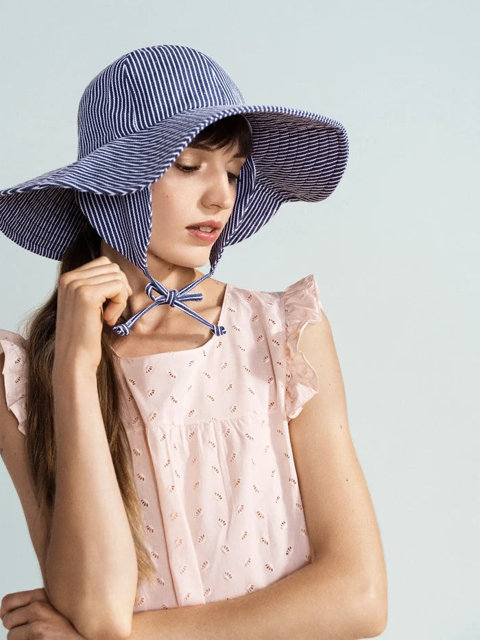 Noona Sun Hat (Stripe)