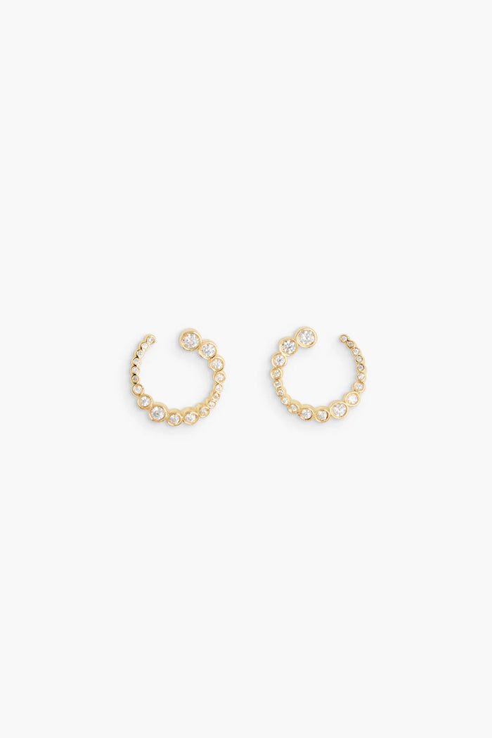 Odette Spiral Earrings (Gold)