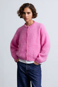 Olivia Mohair Cardigan (Pink)