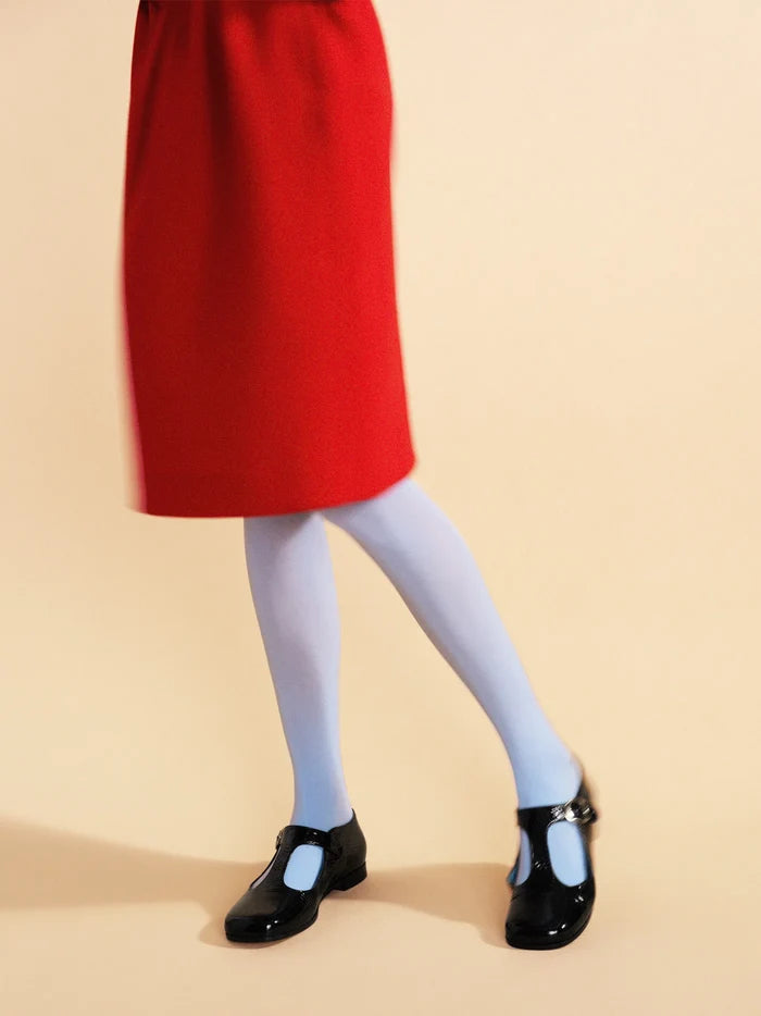 Opaque Tights (Powder Blue)