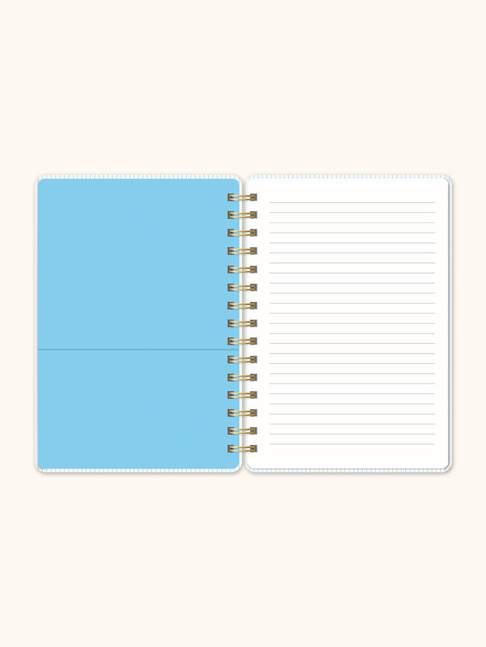 Organized Chaos (Sky Blue) Agatha Notebook