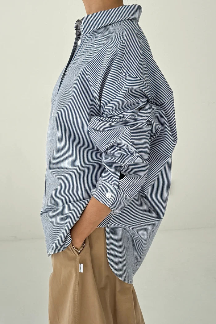 Owen Shirt (Blue Stripe)
