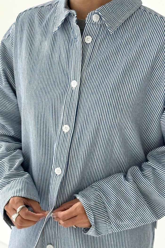 Owen Shirt (Blue Stripe)
