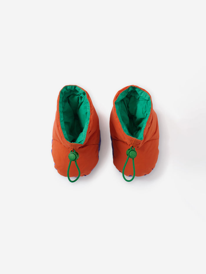 Padded Baby Booties (Red)