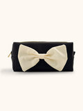 Palazzo Black Louise Bow Cosmetic Bag