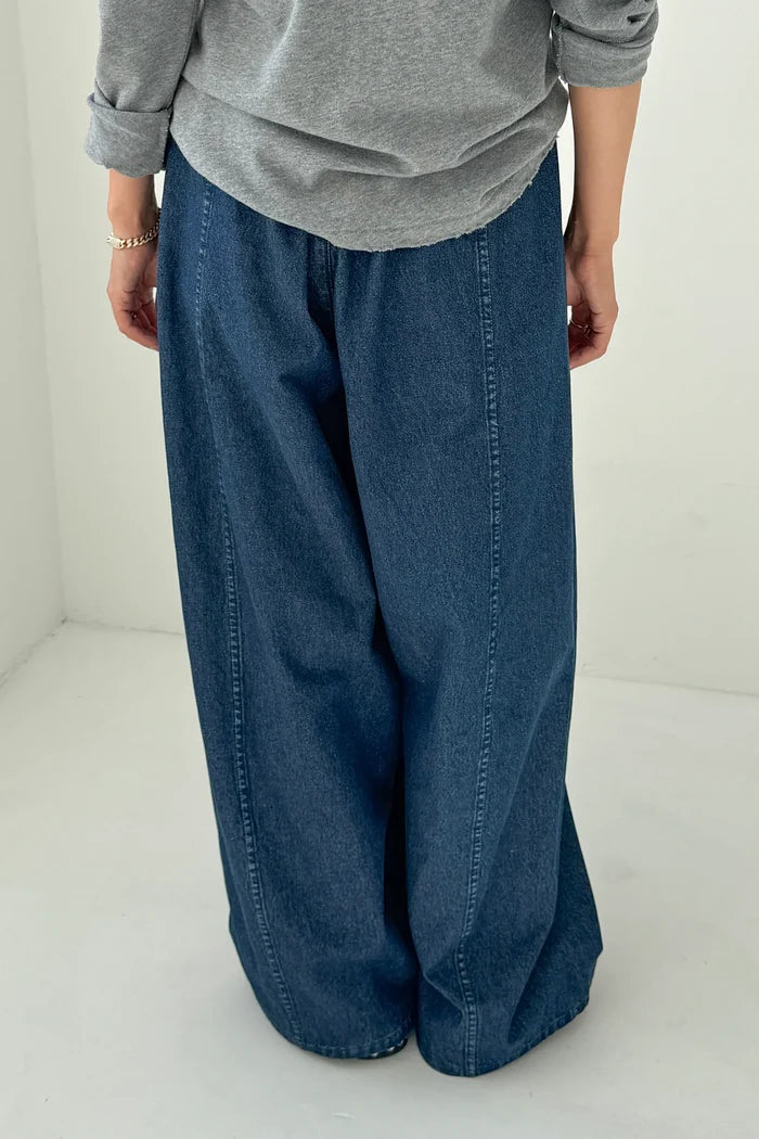 Parachute Pants (Denim Blue)