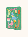 Paw-ty Time Deluxe Greeting Card