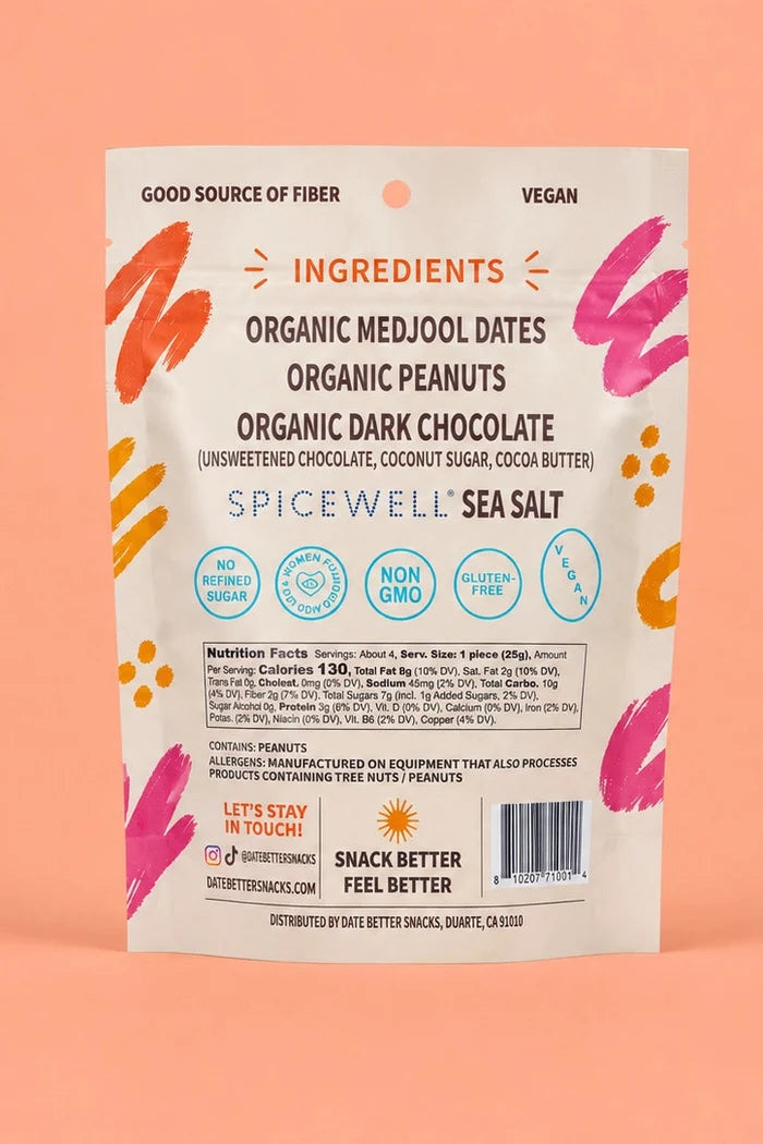 Peanut Date Bark