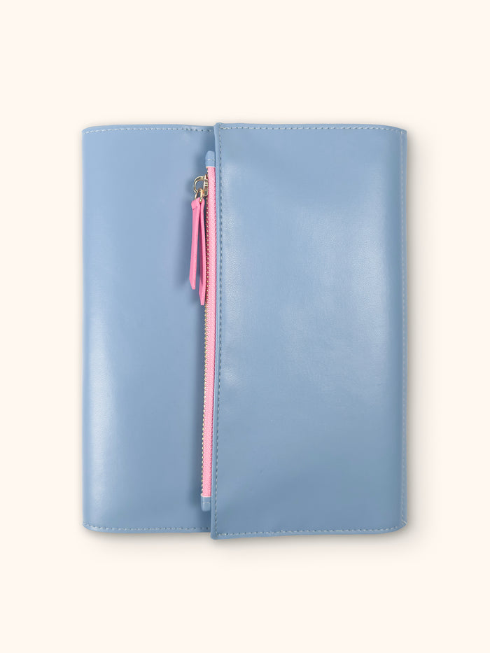 Periwinkle & Pink Keri Notebook and Organizer