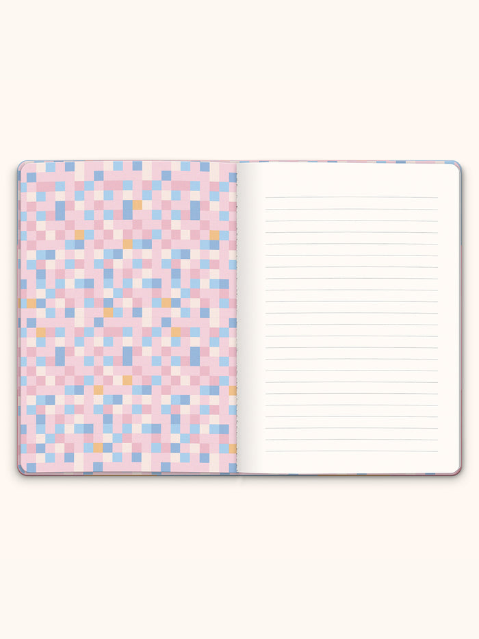 Periwinkle & Pink Keri Notebook and Organizer