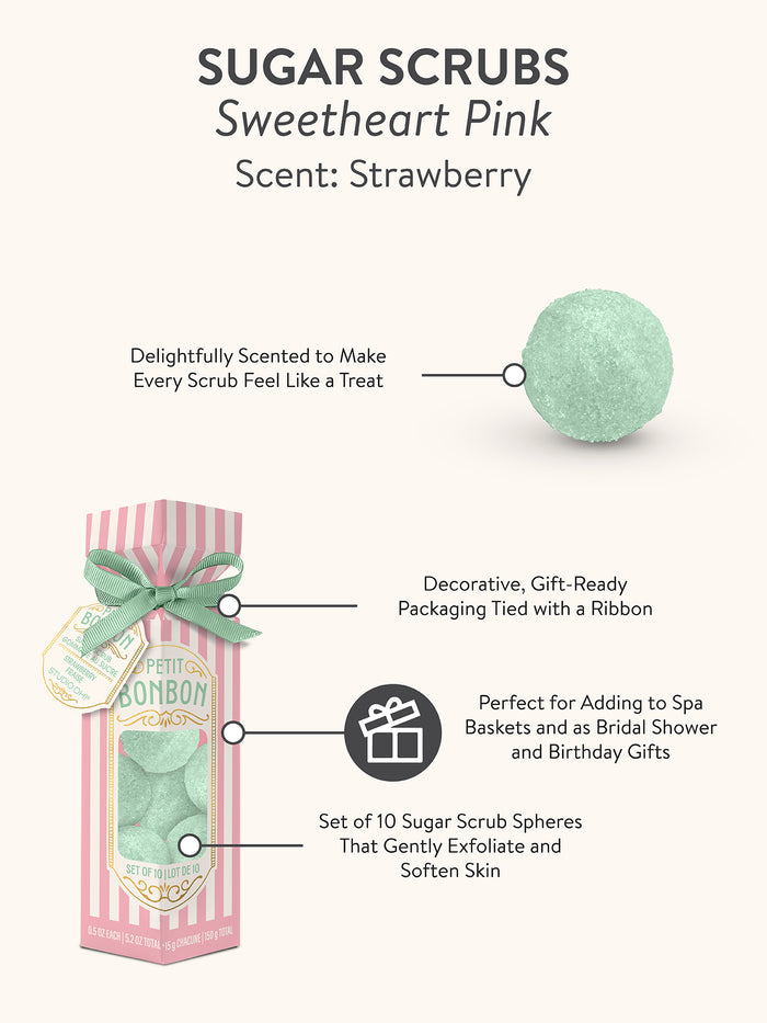 Petit Bon Bon Sweetheart Pink Sugar Scrub