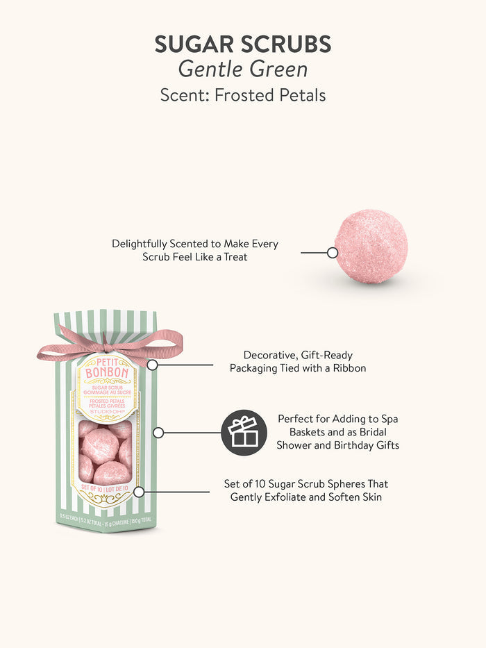 Petit Bonbon Gentle Green Sugar Scrub