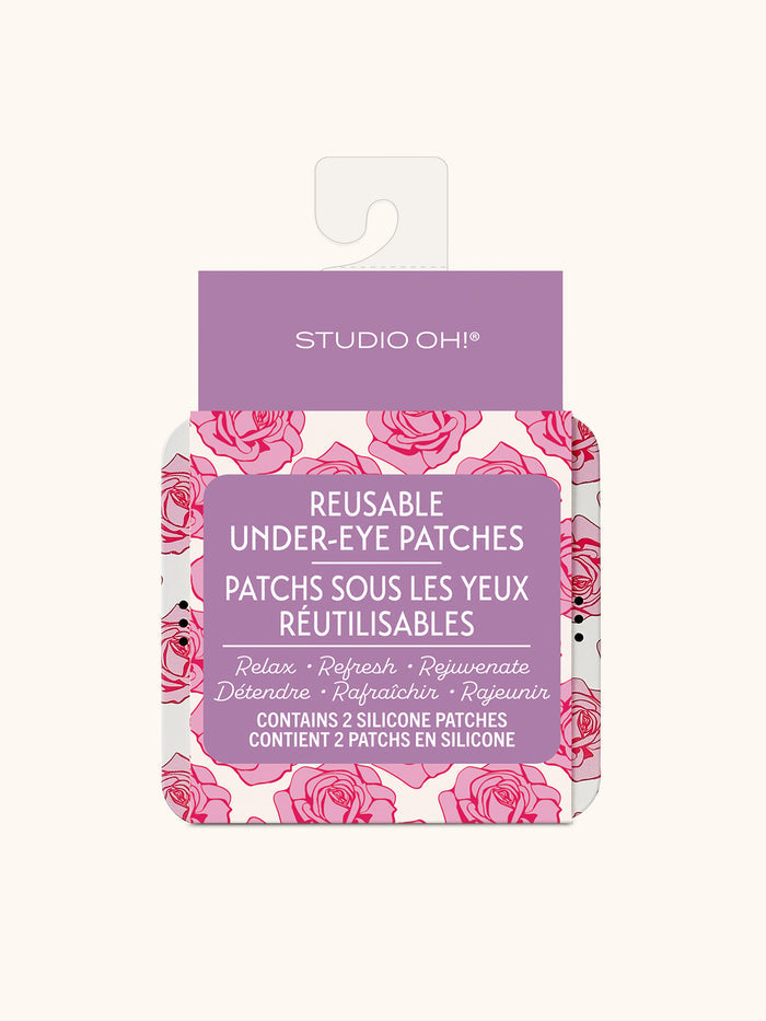 Petite Rose Reusable Under-Eye Patches