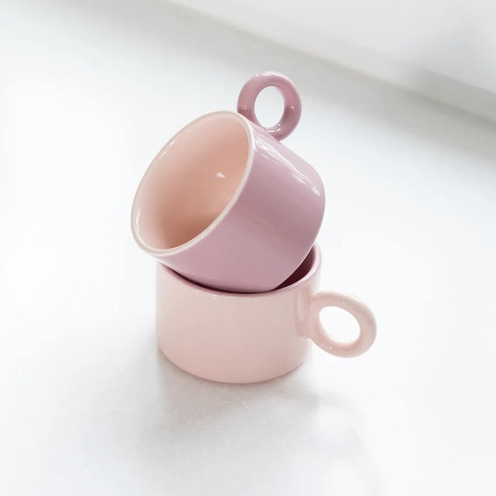 Pink Chiquito Mugs (Set of 2)
