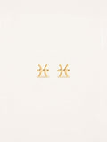 Pisces Zodiac Earrings