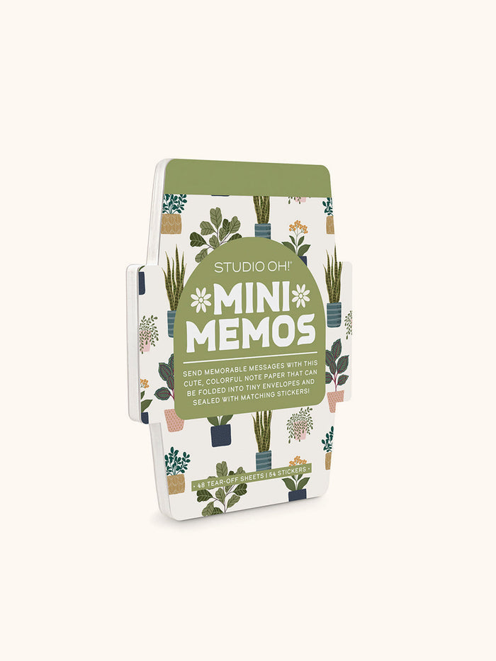 Plant Lover Mini Memo with Stickers