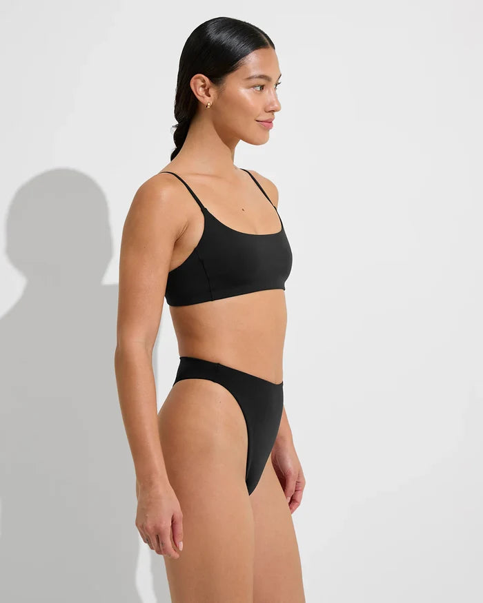 Pool Days Top (Jet Black)