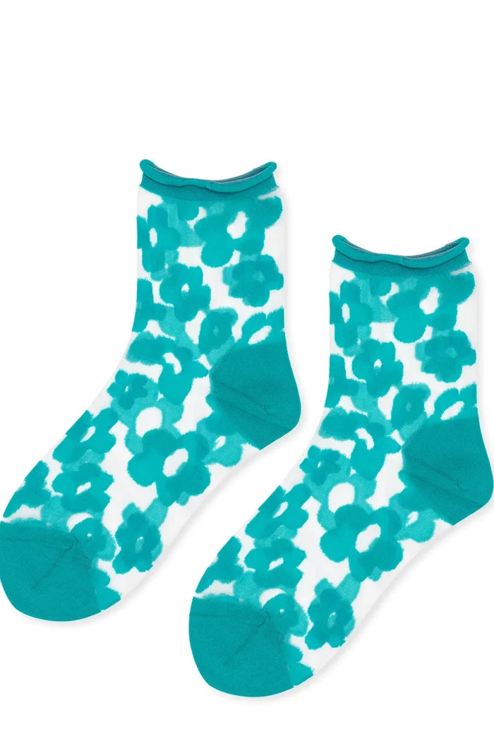Pop Sheer Short Crew (Sea Green)