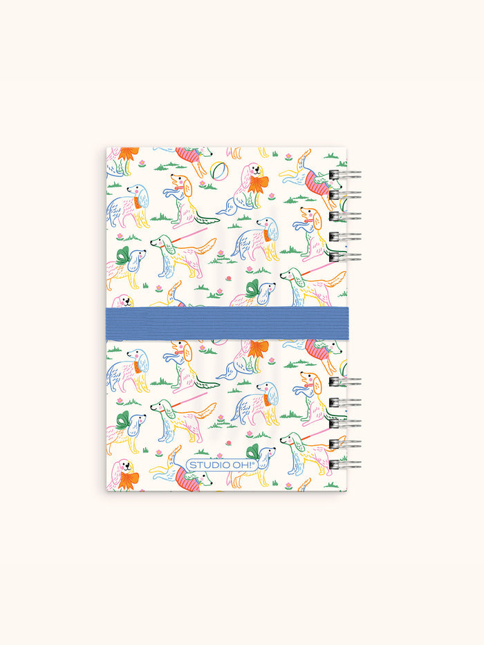 Posh Pups Harper Split-Spiral Notebook & Pen Set