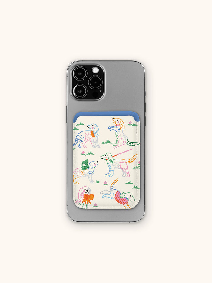 Posh Pups Magnetic Cell Phone Wallet