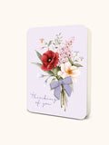 Posy Bouquet Deluxe Greeting Cards