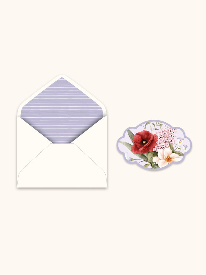 Posy Bouquet Deluxe Greeting Cards